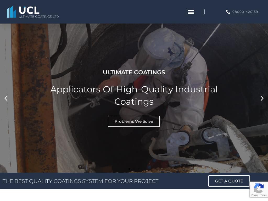 Ultimate Coatings site