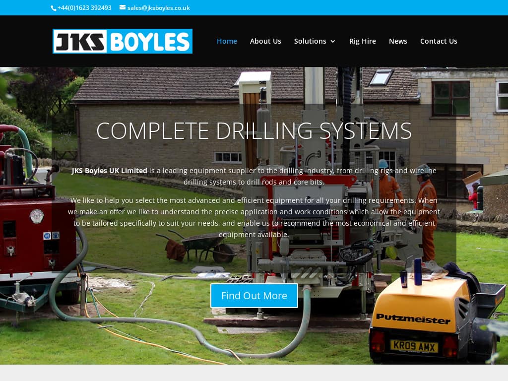 JKS Boyles Website Design